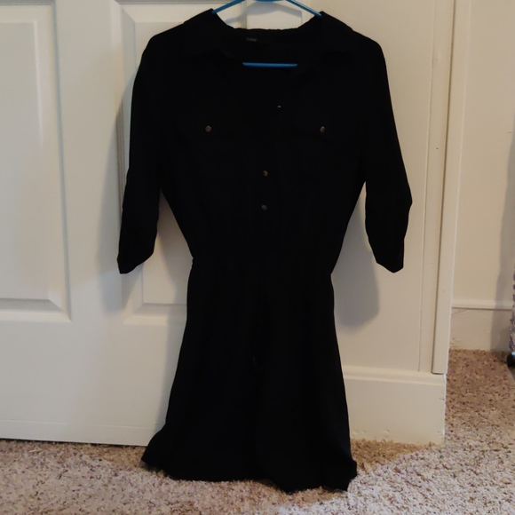 BeBop Dresses & Skirts - Black Combat Dress